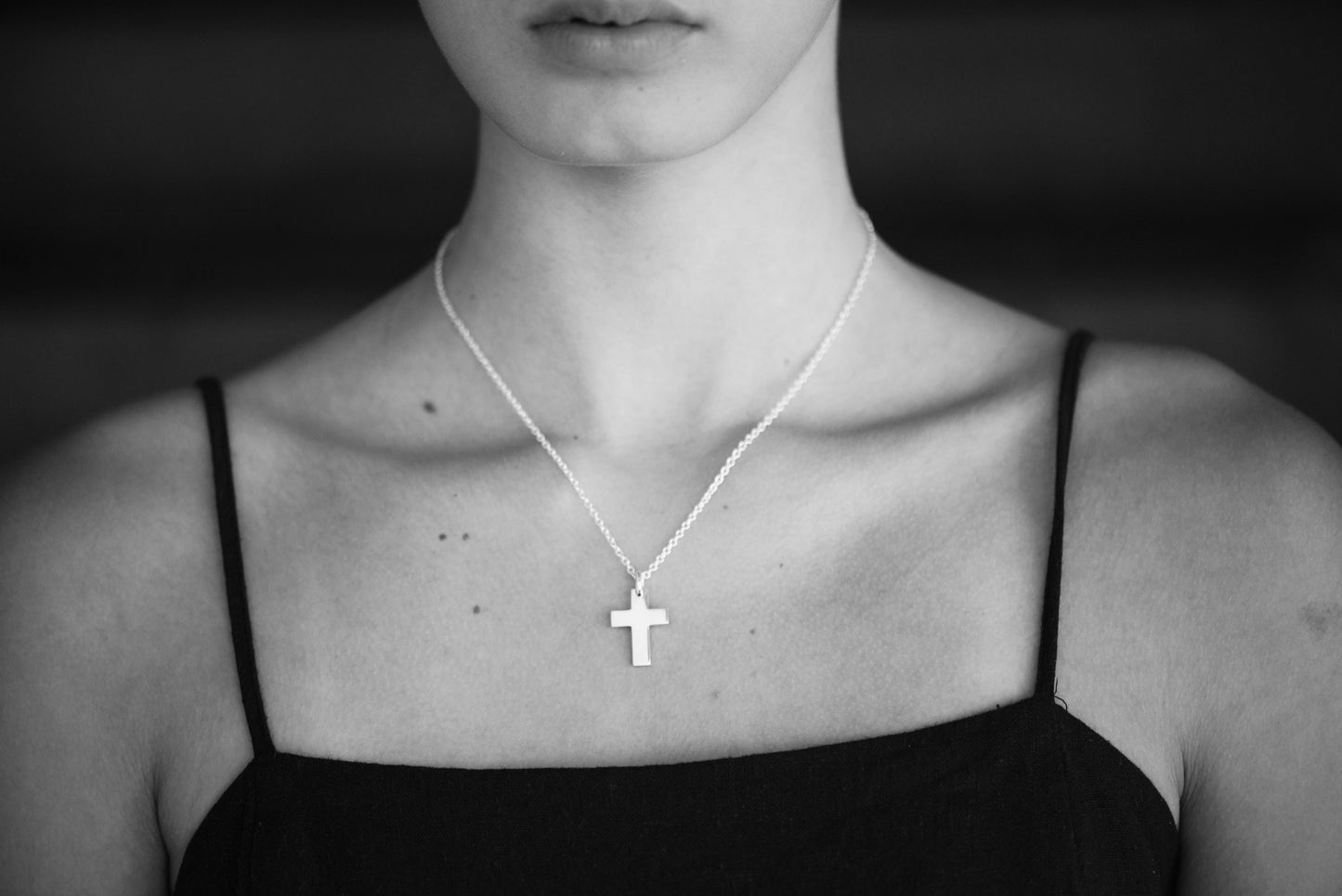 Traditional Cross #4, Yellow Gold