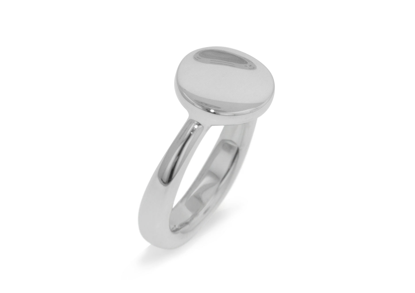 Signet Style Ring, Sterling Silver