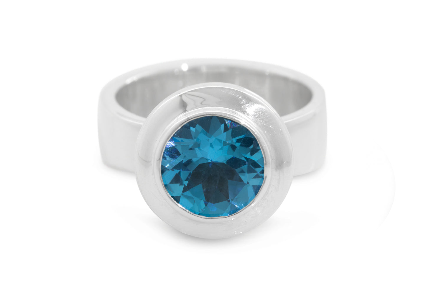 JW461 Gemstone Ring, Sterling Silver