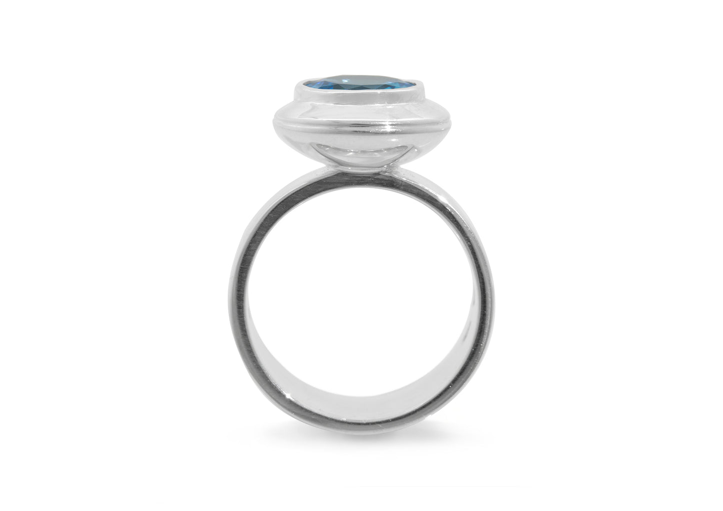 JW461 Gemstone Ring, Sterling Silver