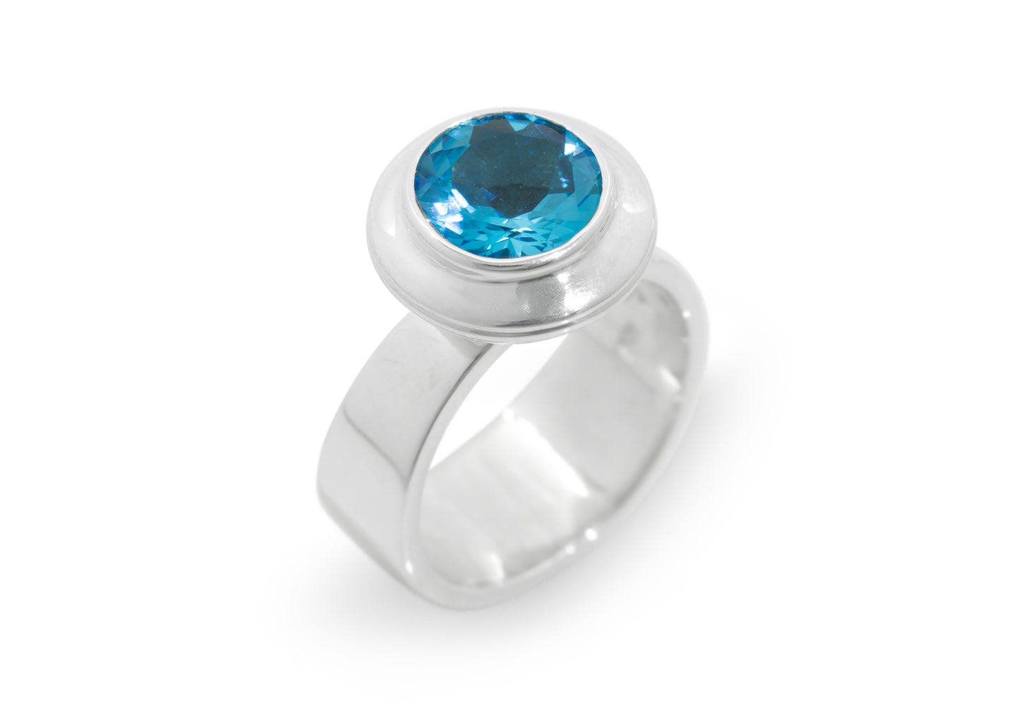 JW461 Gemstone Ring, Sterling Silver