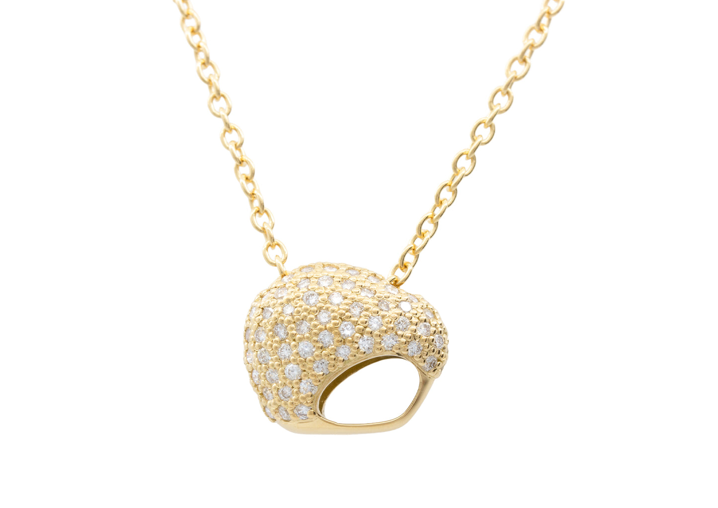 The Golden Kiwi, Yellow Gold with Diamonds