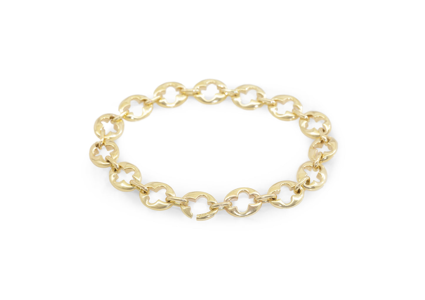 The Kløver Bracelet, Yellow Gold