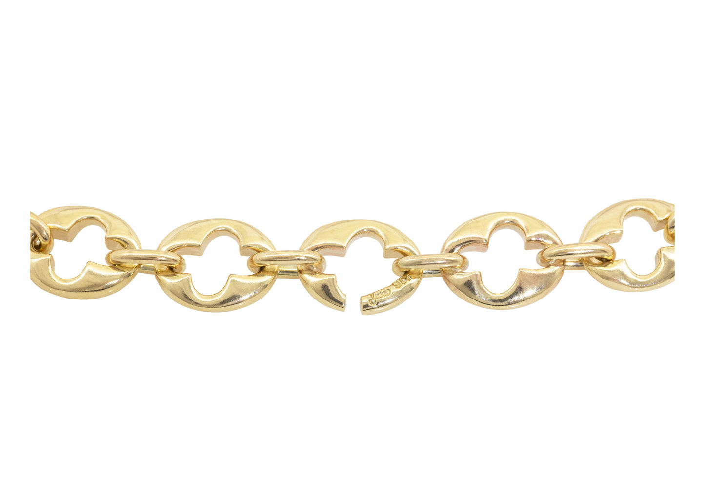 The Kløver Bracelet, Yellow Gold