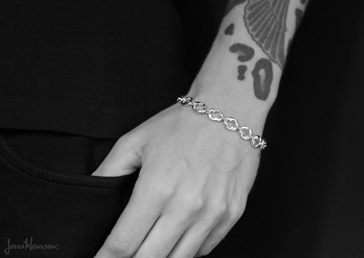The Kløver Bracelet, Red Gold