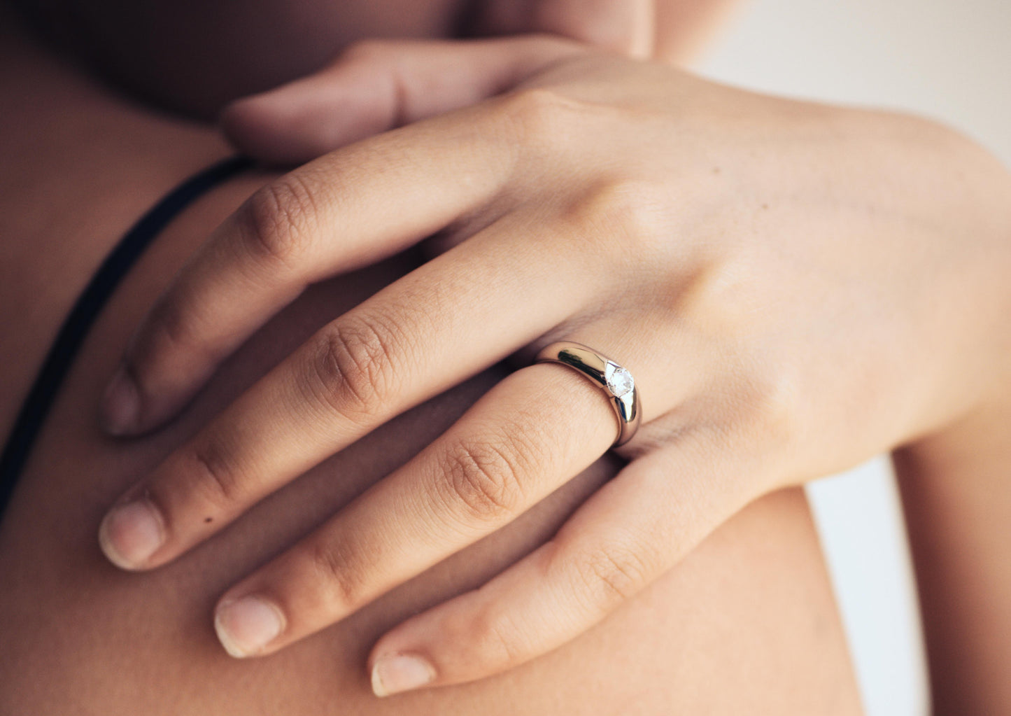 JW314 Diamond Engagement Ring, Yellow Gold
