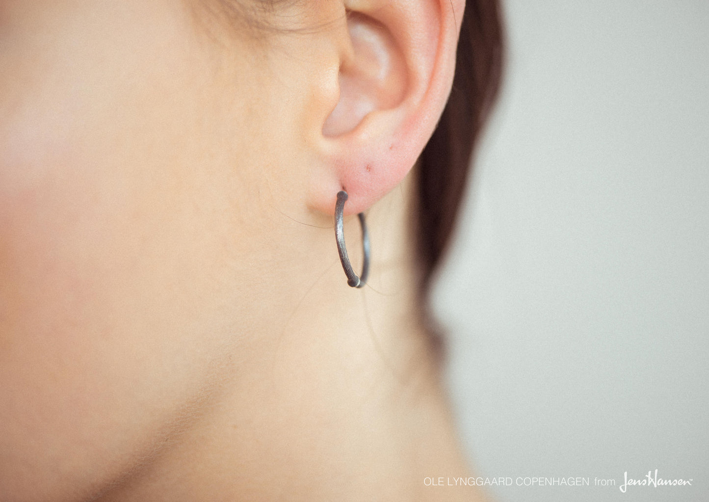 Nature earrings in Sterling silver