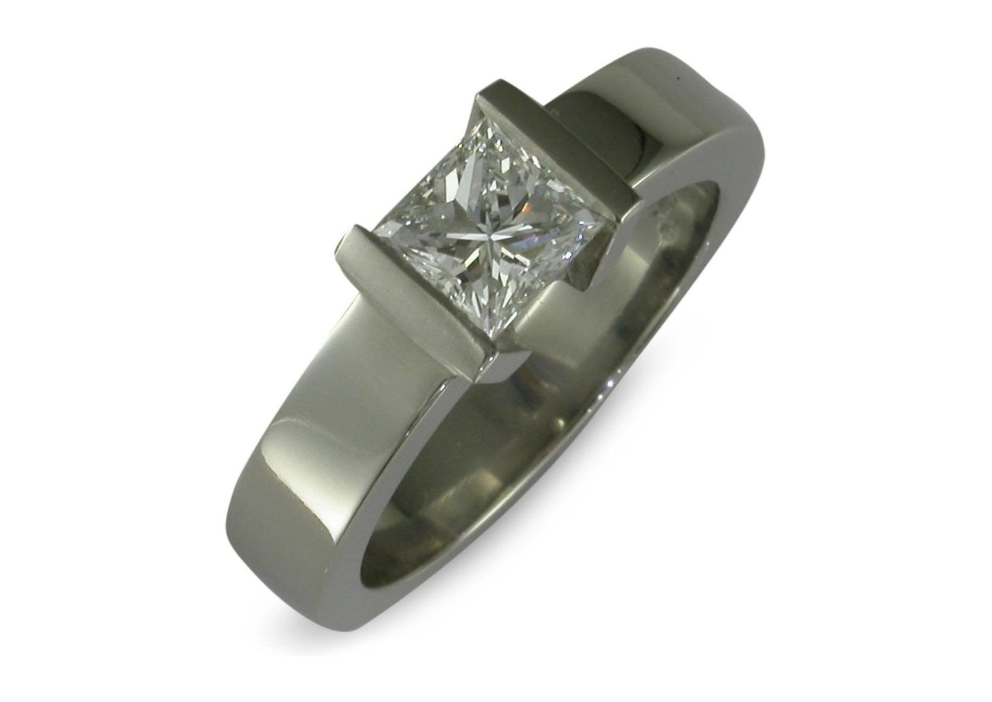 Platinum & Diamond Ring - Jens Hansen - 2