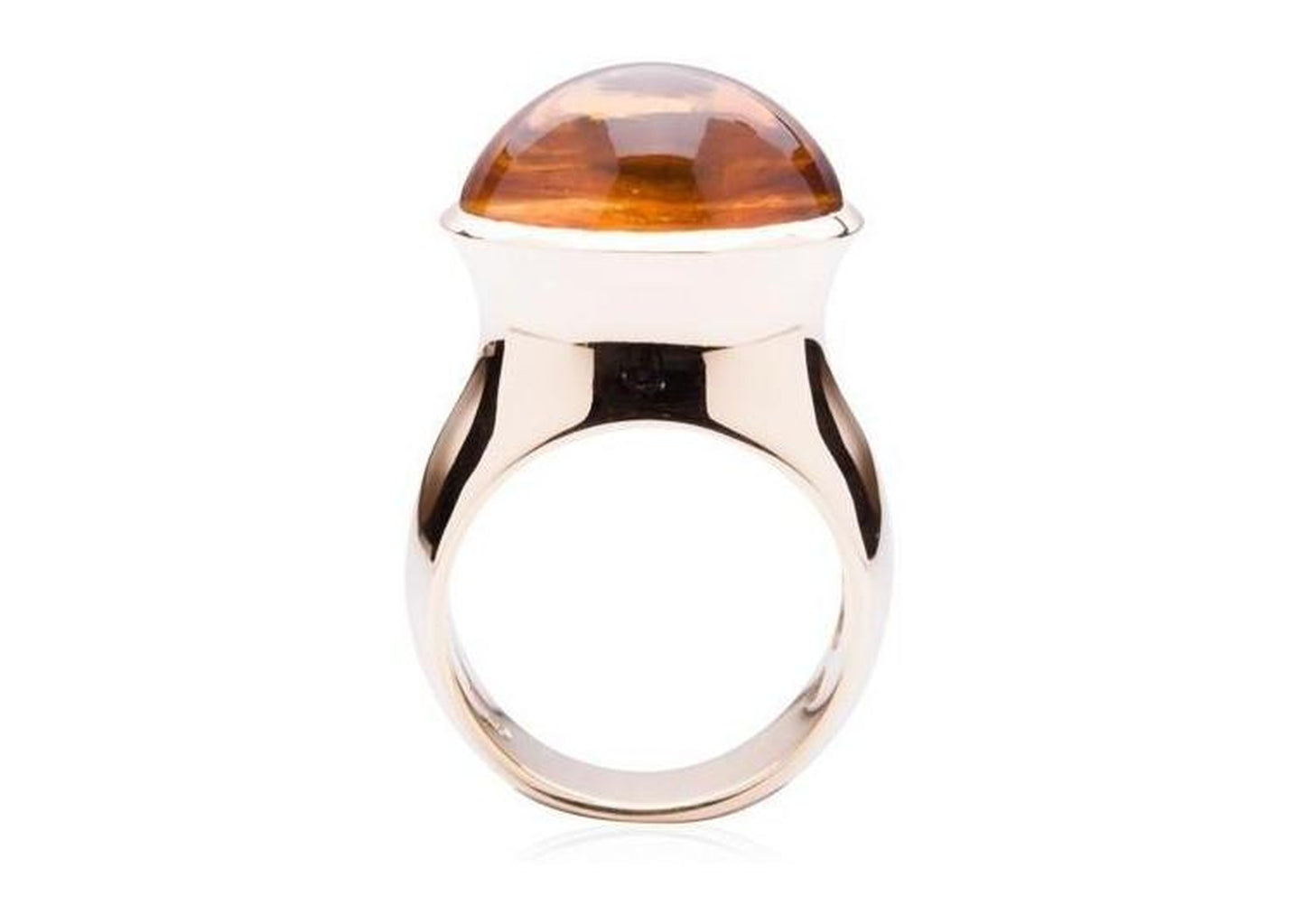 Luxurious Golden Citrine Ring. - Jens Hansen - 2