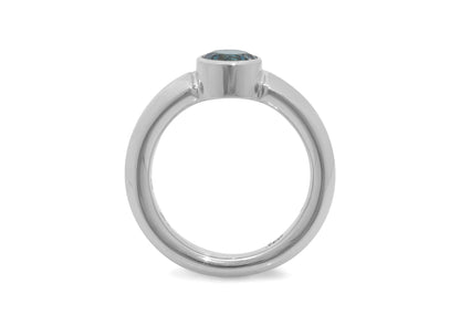 JW105 Gemstone Ring, Sterling Silver