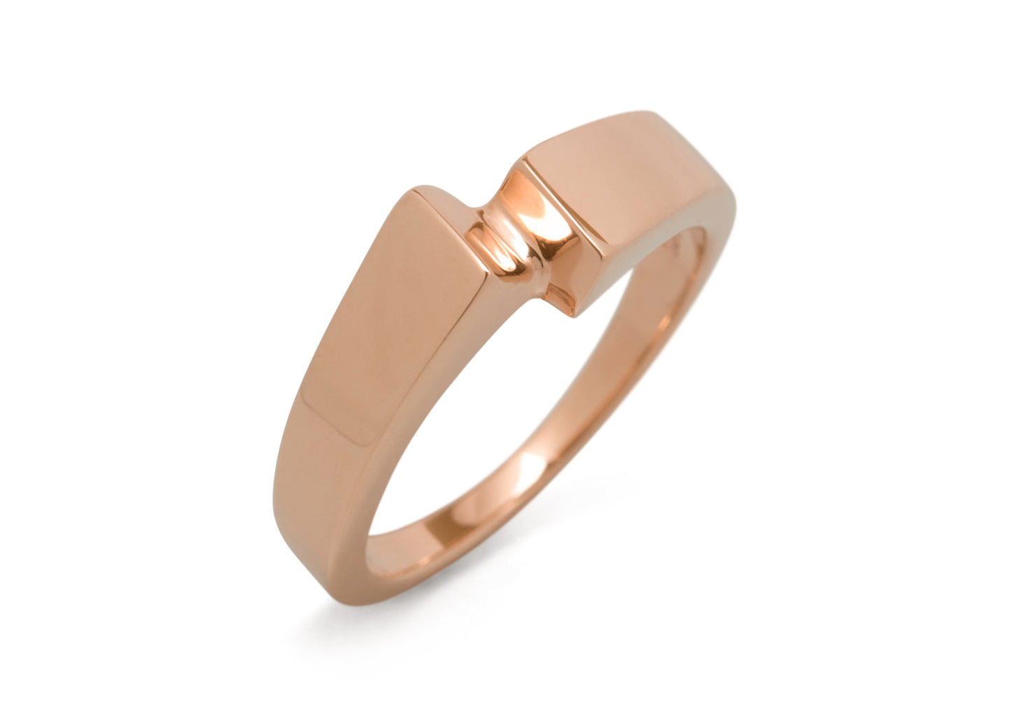 JW14 Dress Ring, Red Gold