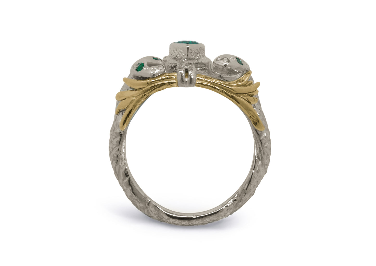 Our Ring for Viggo, White Gold or Platinum & Yellow Gold