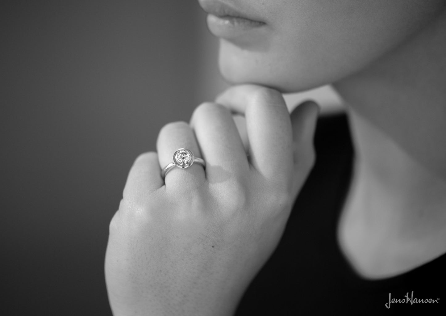 JW656 Gemstone Ring, Yellow Gold