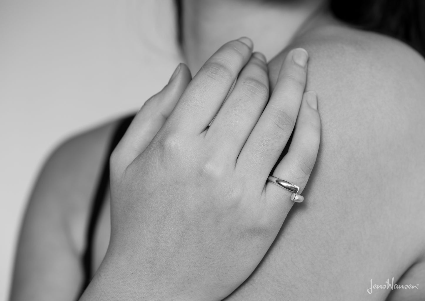 JW99 Bitone Dress Ring, Yellow & Red Gold