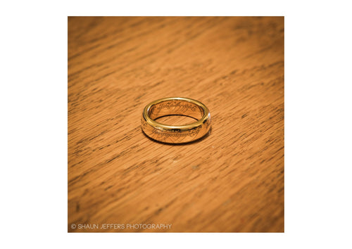 The Lord of the Rings: The One Ring: Gold Plated Tungsten Carbide (with Elvish runes)   - Jens Hansen - 5