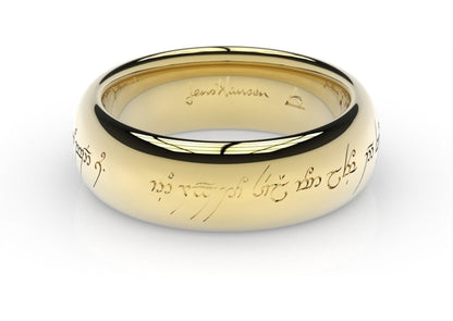 Elvish Love Ring Yellow Gold   - Jens Hansen