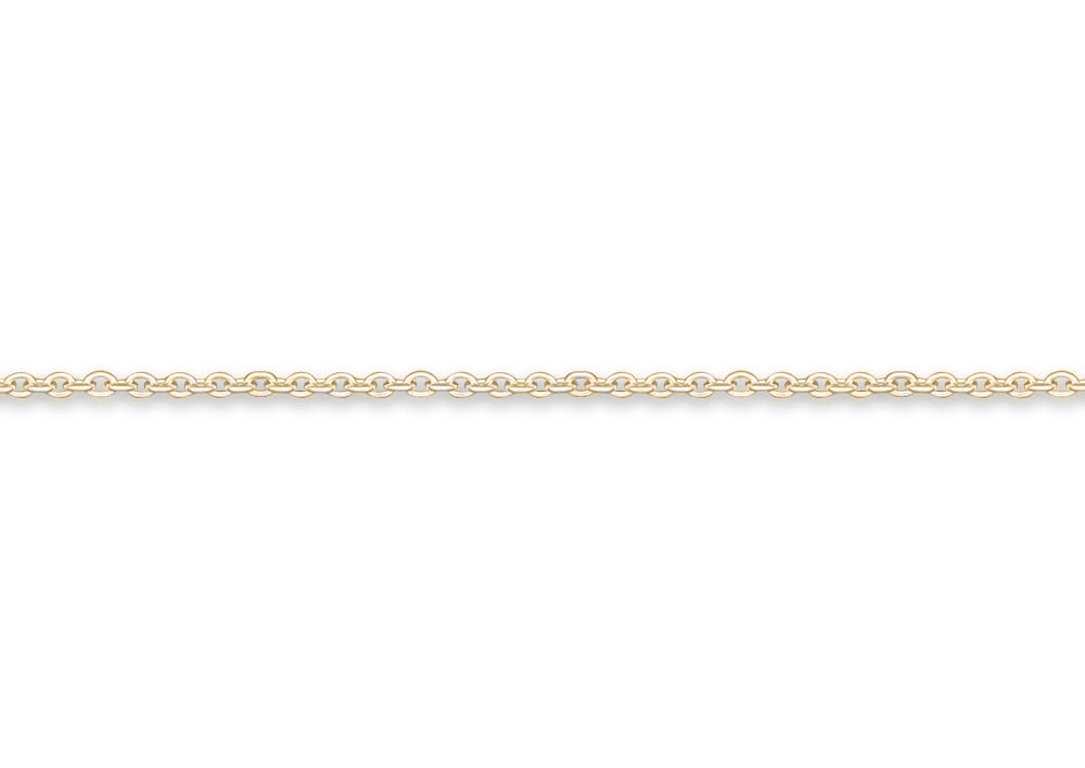 Fine Cable Chain, Yellow Gold