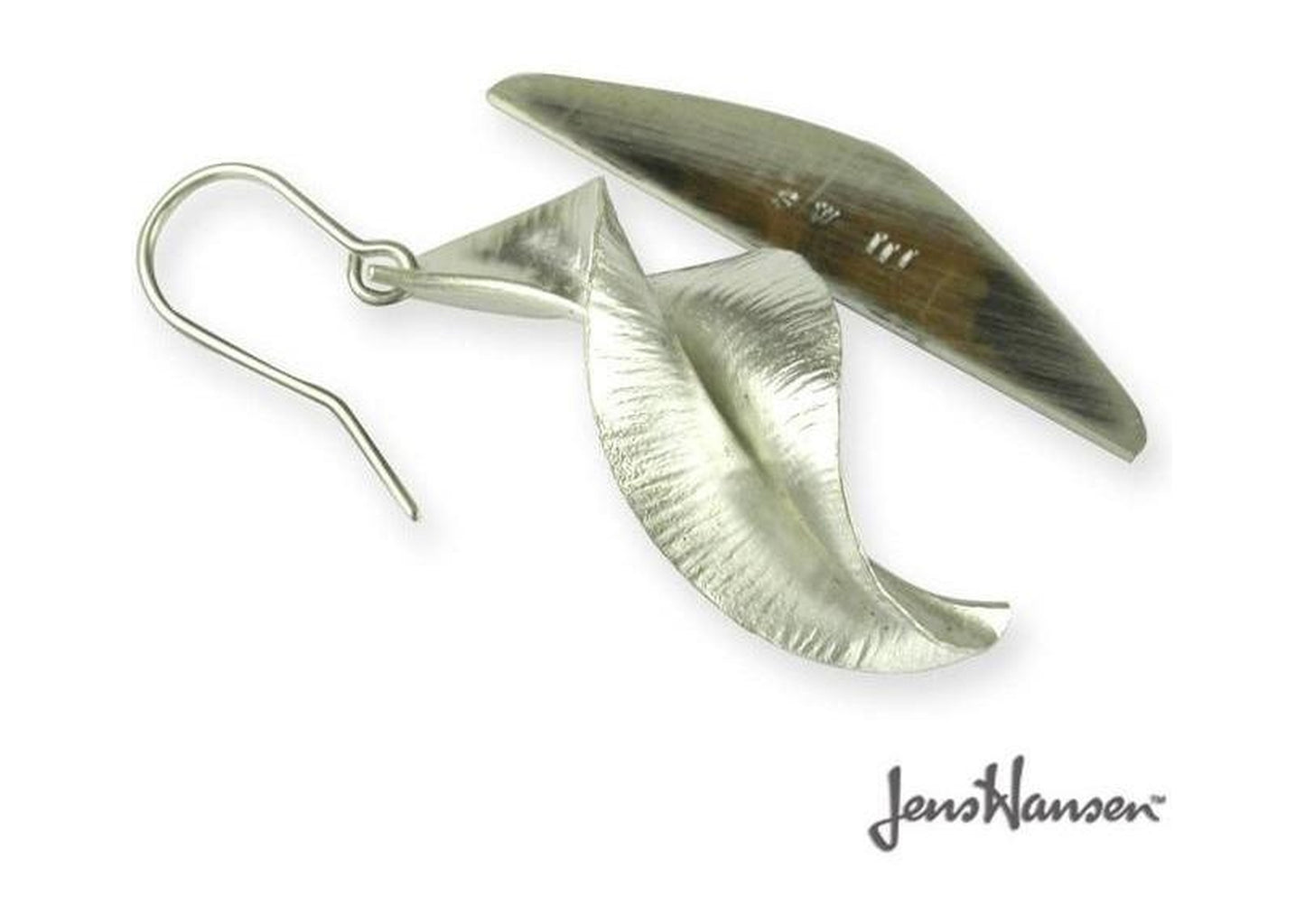 Pure Silver Spring Leaf Earrings - Jens Hansen