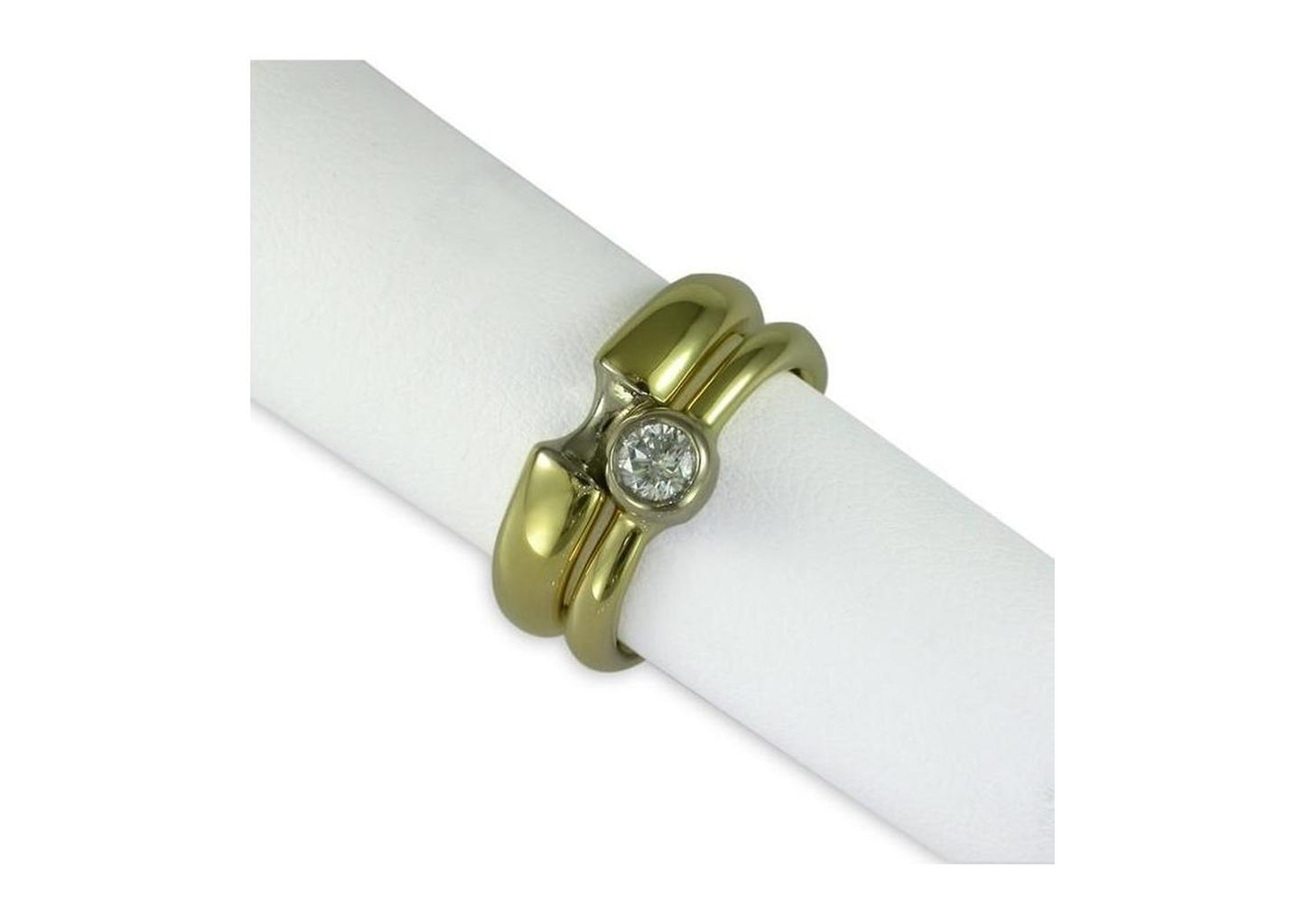 18ct Gold & Diamond Wedding Set - Jens Hansen