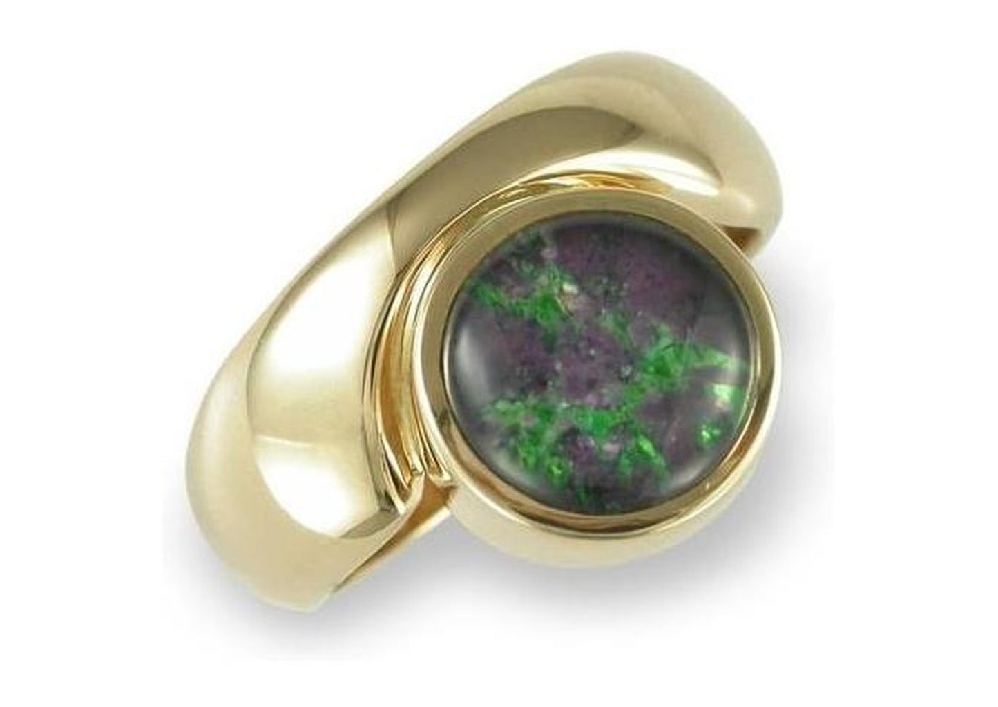 18ct gold Ring with New Zealand RubyRock - Jens Hansen