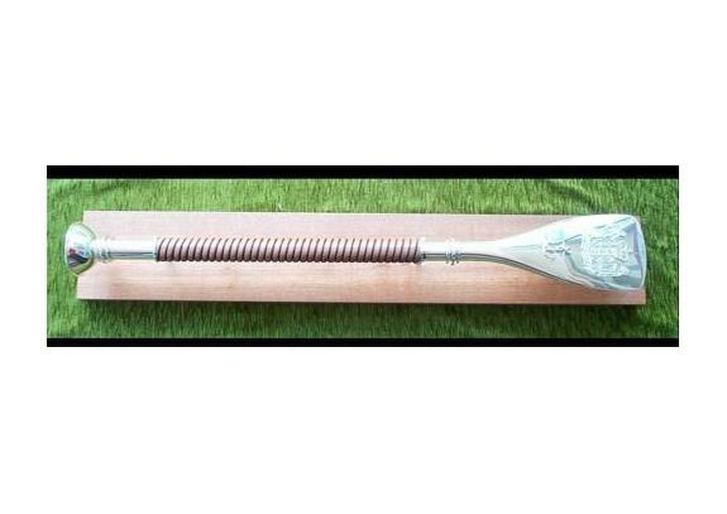 Ceremonial 'Oar Mace' for NZ Admiralty High Court. - Jens Hansen