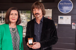 The Mayor of Nelson Rachel Reese is to gift a Jens Hansen 18ct gold pendant to Her Royal Highness The Duchess of Cornwall
