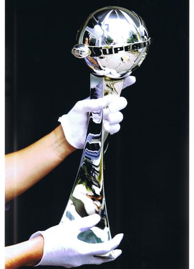 Trophy for virtual rugby winner