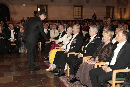 Jens Hansen's Nephew & Namesake Meets Queen of Denmark