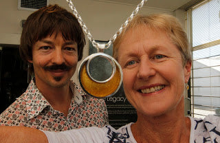 Art in Windows Shop & Win Entrant Thrilled at First Jens Hansen Jewellery