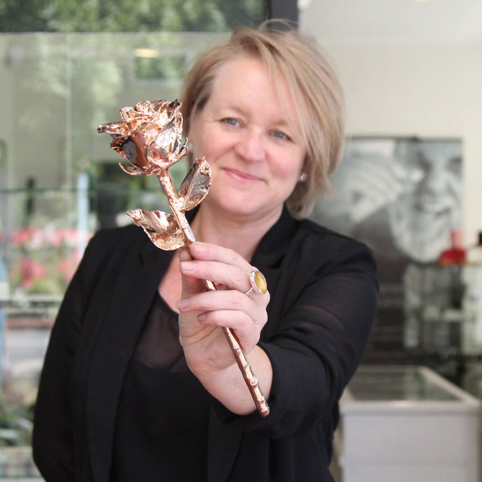 Win this 24ct golden rose for Valentine's Day