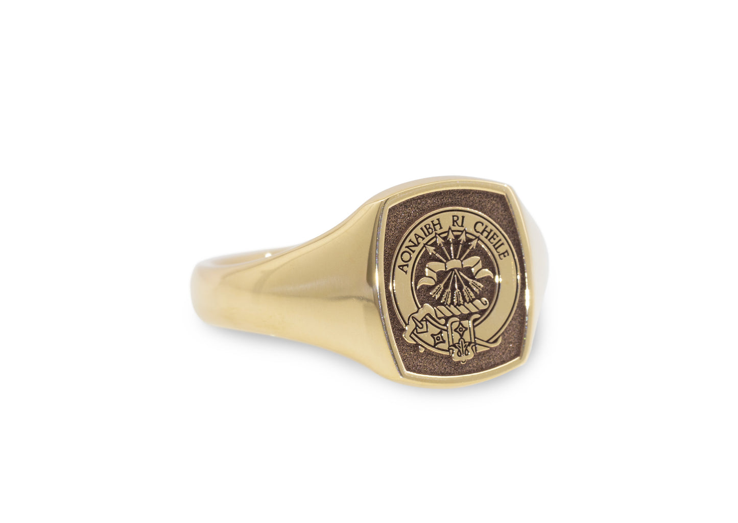 Coat of Arms Signet Ring, Yellow Gold
