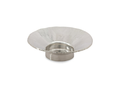 Hand Forged Condiment Dish, Pure Silver