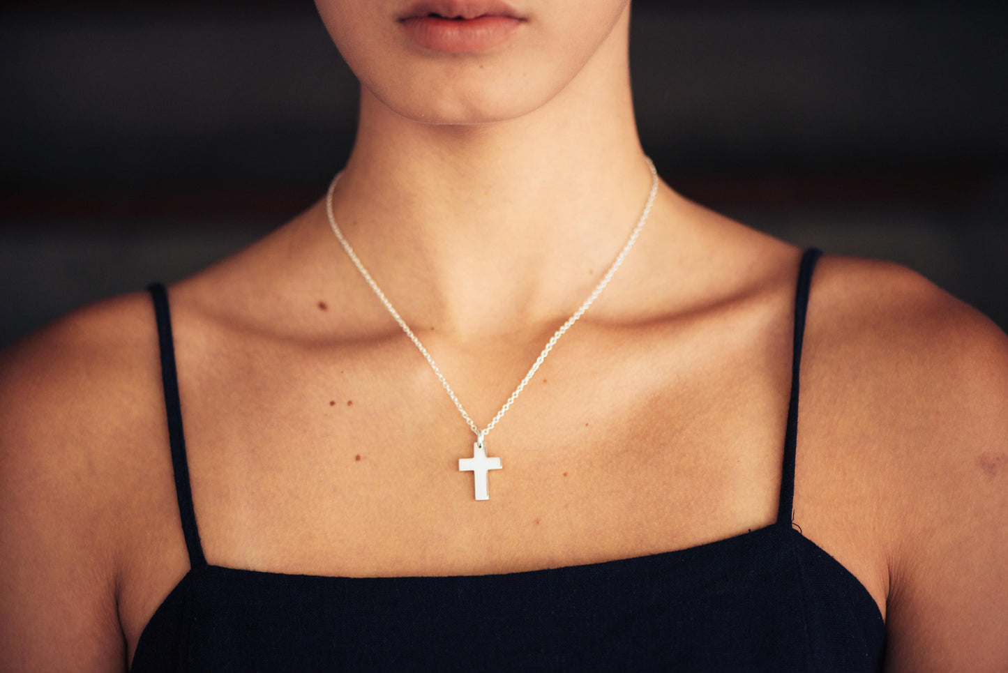 Traditional Cross #4, Sterling Silver