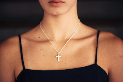 Traditional Cross #4, Sterling Silver