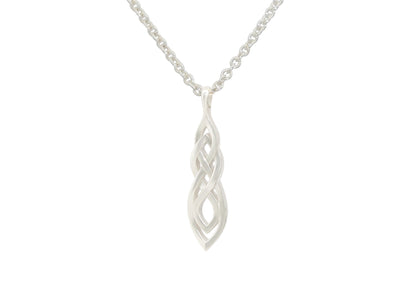 Elvish Woodland Earring & Pendant Set, Sterling Silver