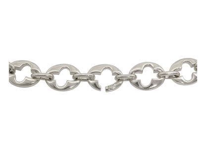 The Kløver Bracelet, White Gold & Platinum