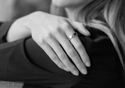 JW296 Precious Gemstone Ring, Yellow Gold