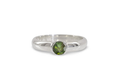 JW431 Tourmaline Gemstone Ring, Sterling Silver