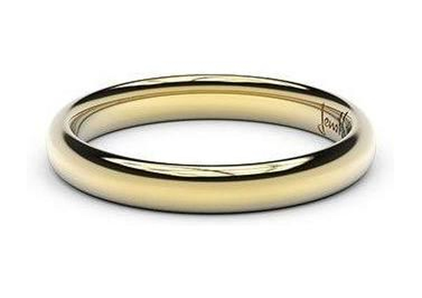 Petite Replica Ring - 3mm wide, 9ct Yellow Gold