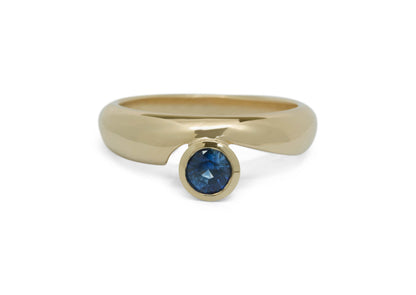 JW193 Gemstone Ring, Yellow Gold