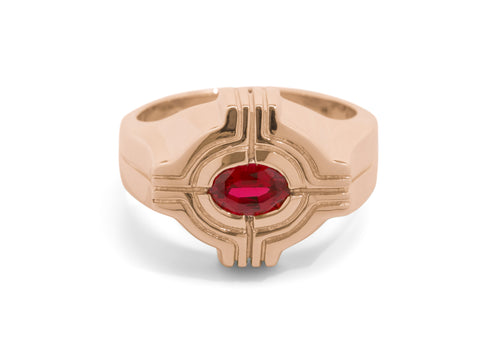 Our Ring for Sir Ian, Red Gold