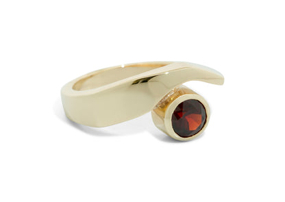 JW67 Gemstone Ring, Yellow Gold