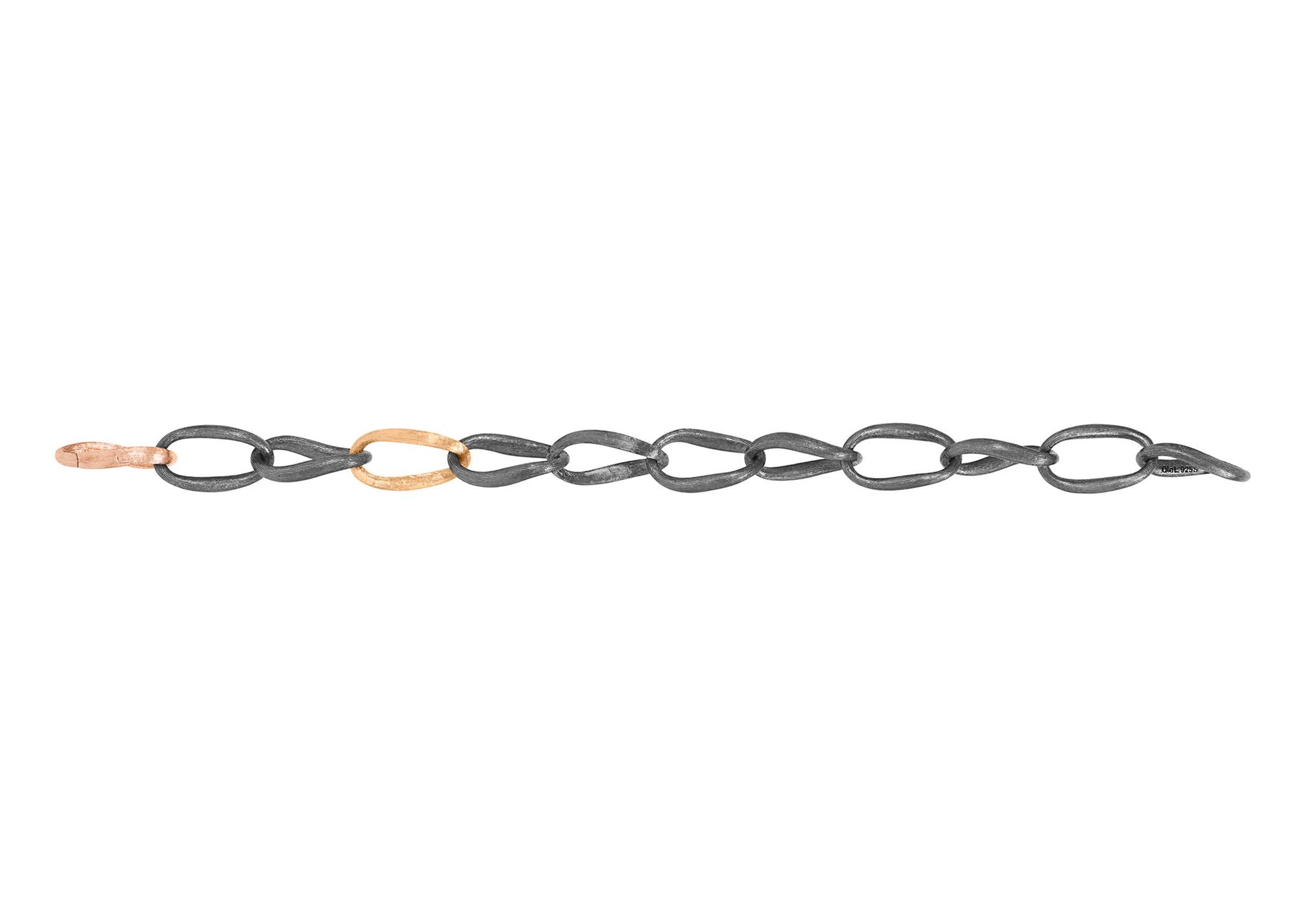 Love bracelet in gold and silver