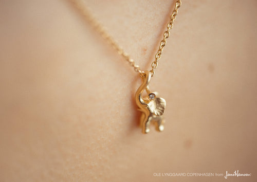 My Little World collier in 18K yellow gold