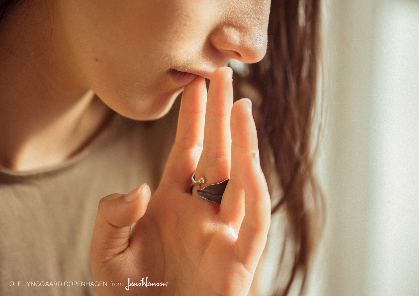 Leaves Ring in Sterling silver