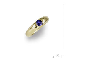 14ct Gold & Sapphire Dress Ring   - Jens Hansen