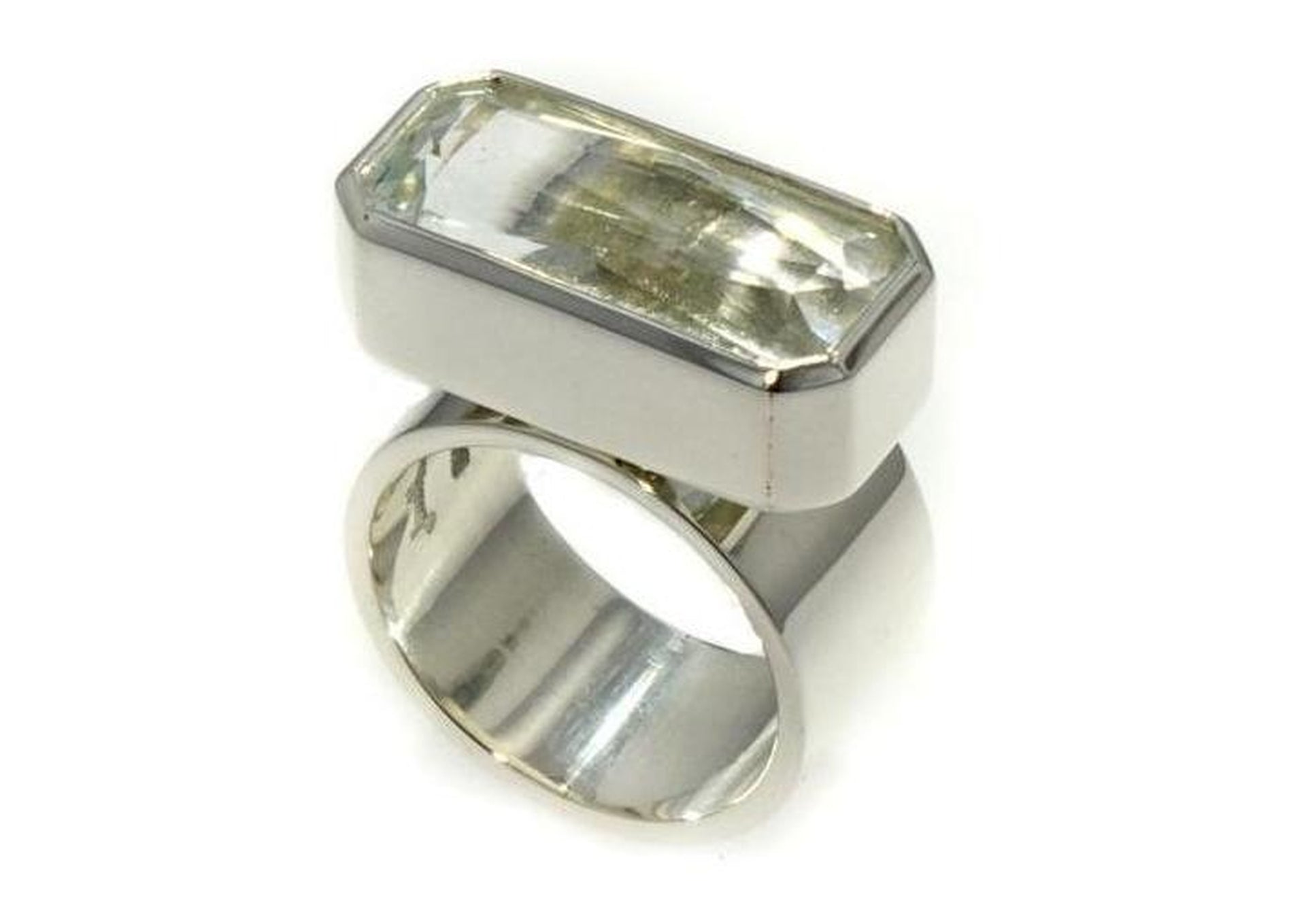 Hand crafted Quartz Ring   - Jens Hansen