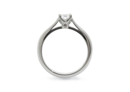 J2656 Diamond Engagement Ring, White Gold & Platinum