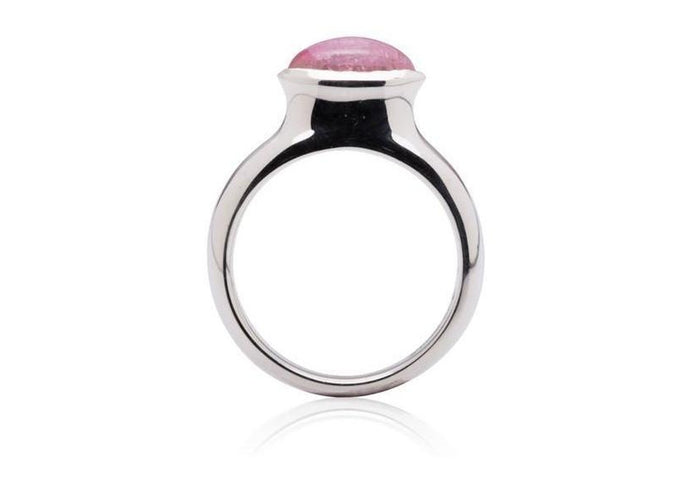 Pink Tourmaline and 9ct White Gold Design   - Jens Hansen