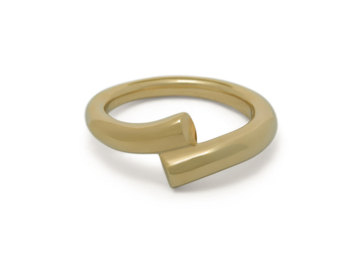 JW100 Dress Ring, Yellow Gold